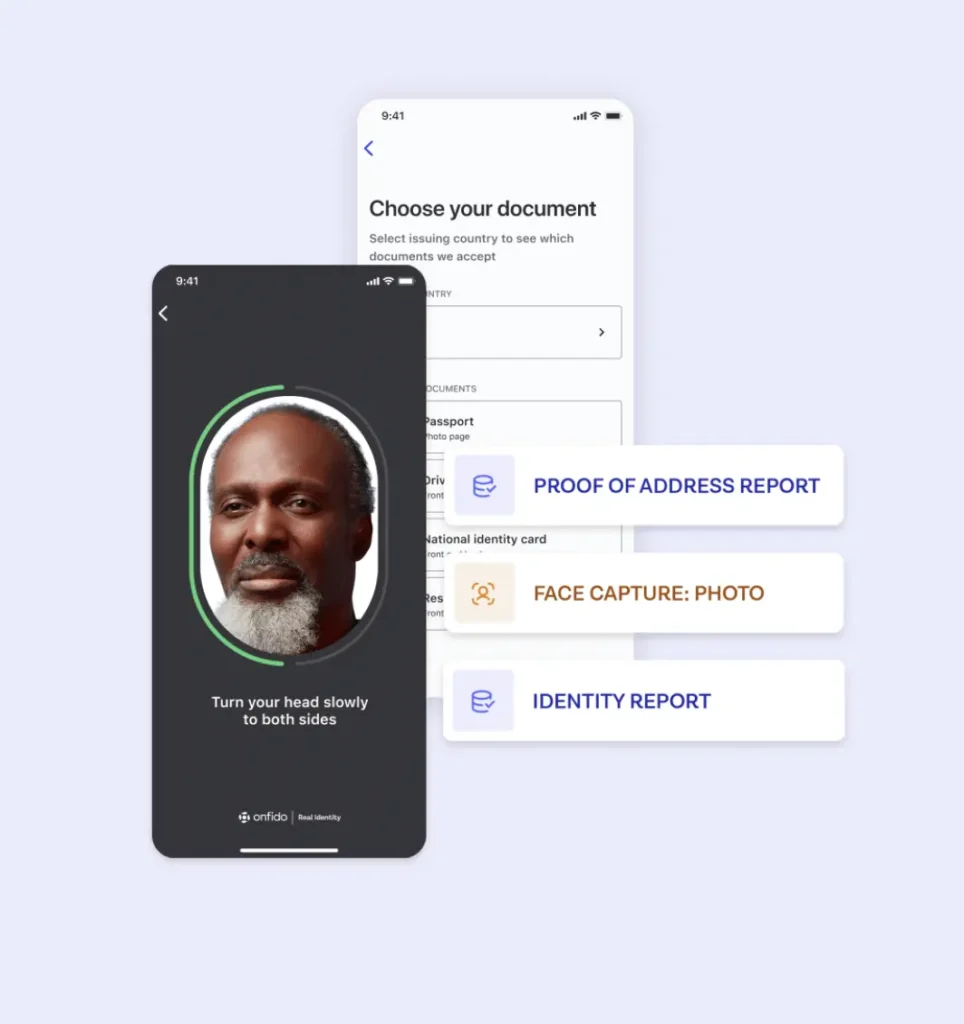 Onfido identity verification